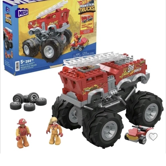 MEGA Hot Wheels 5 alarm Monster Truck building set - Picture 3 of 6